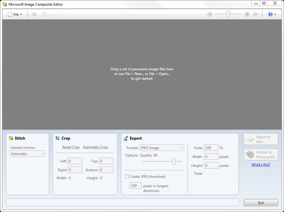 Главное окно